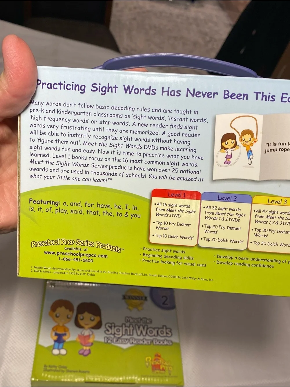 Preschool Prep Meet the Sight Words Level 1-3 Boxed Set - Green